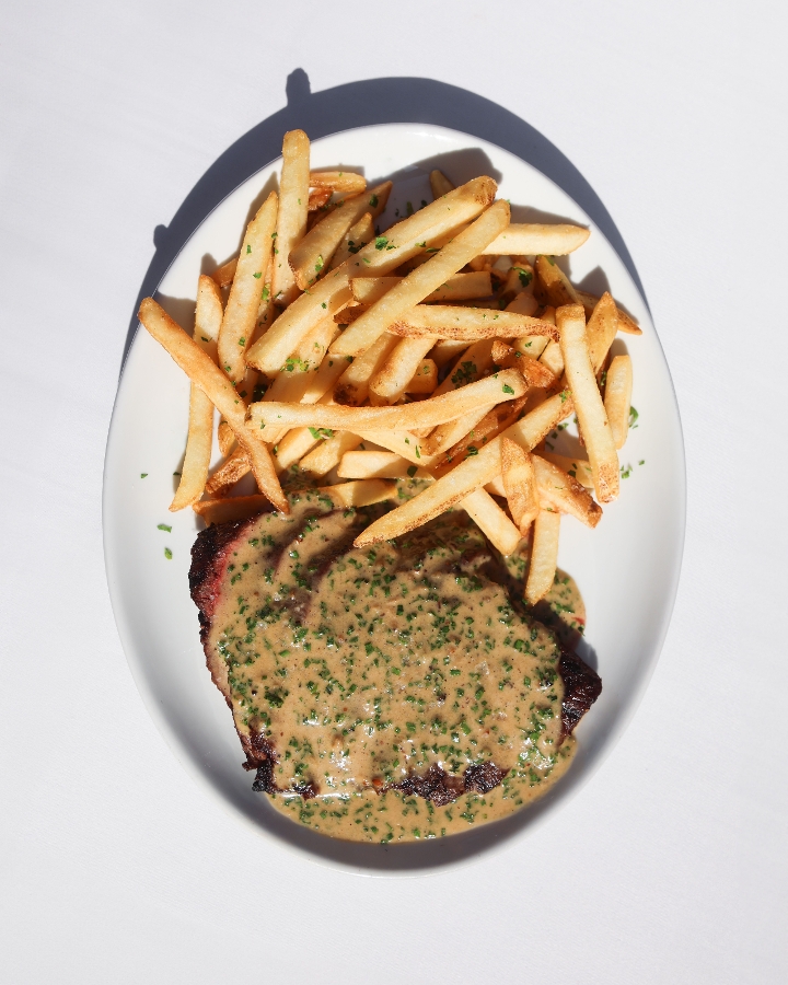 STEAK FRITES.