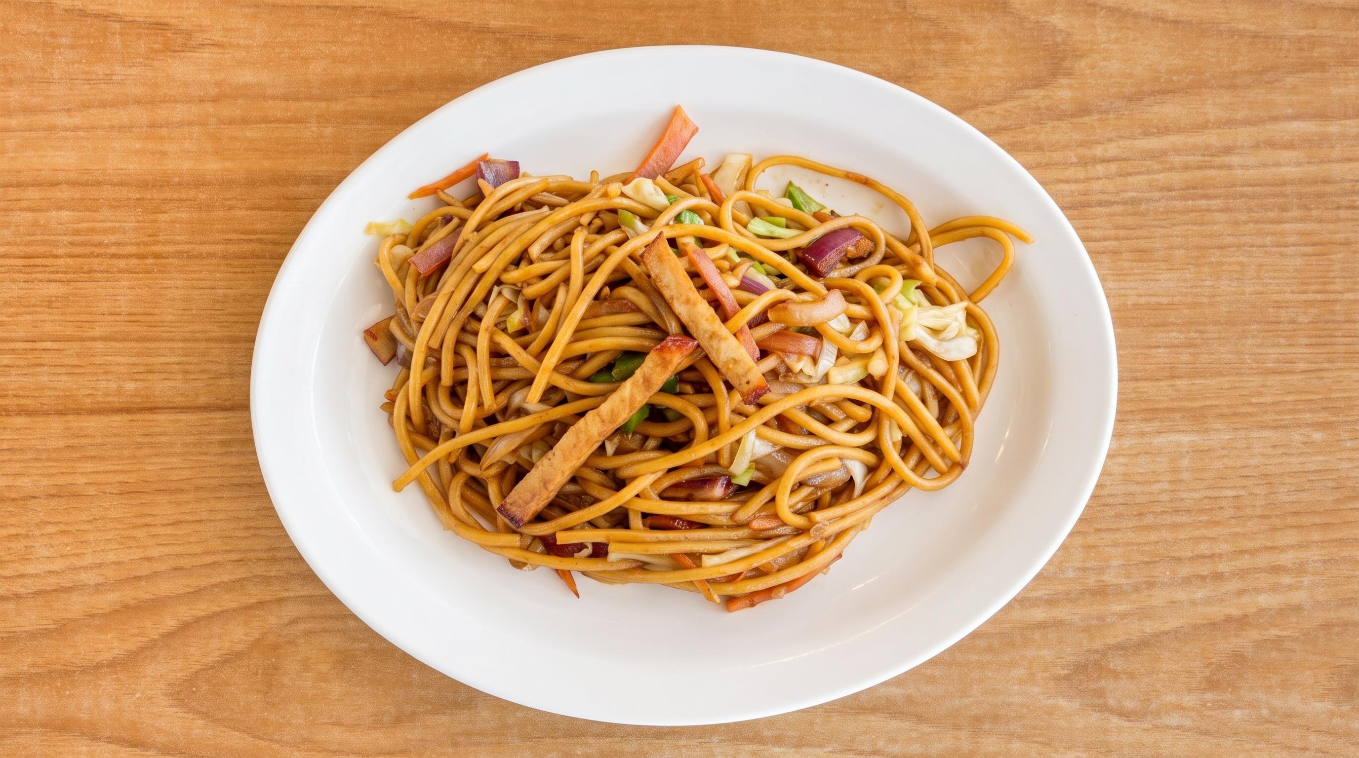 PORK LO-MEIN.