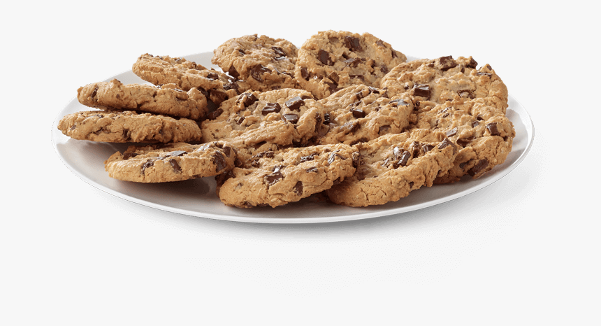 Tray Of Chocolate chips Cookies.