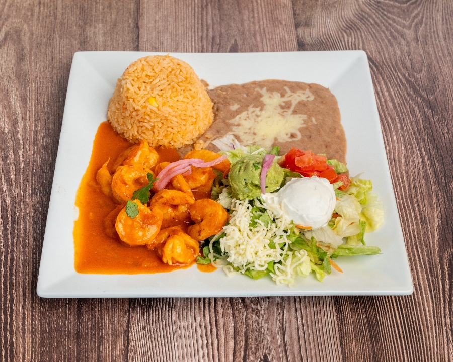 Camarones Rancheros.