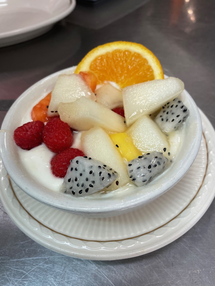 Dahi Yogurt with Fruit.
