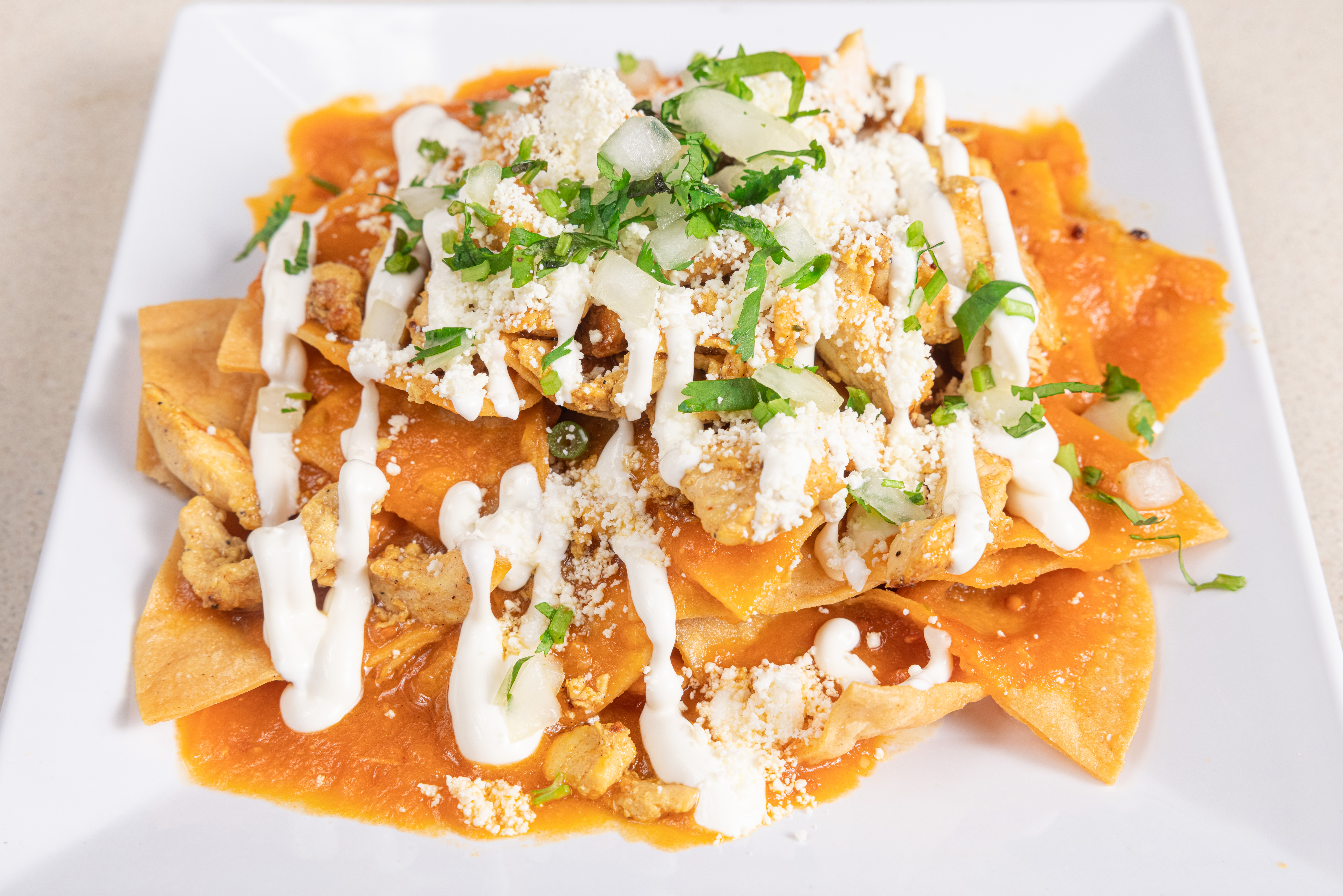 Regular Chilaquiles.