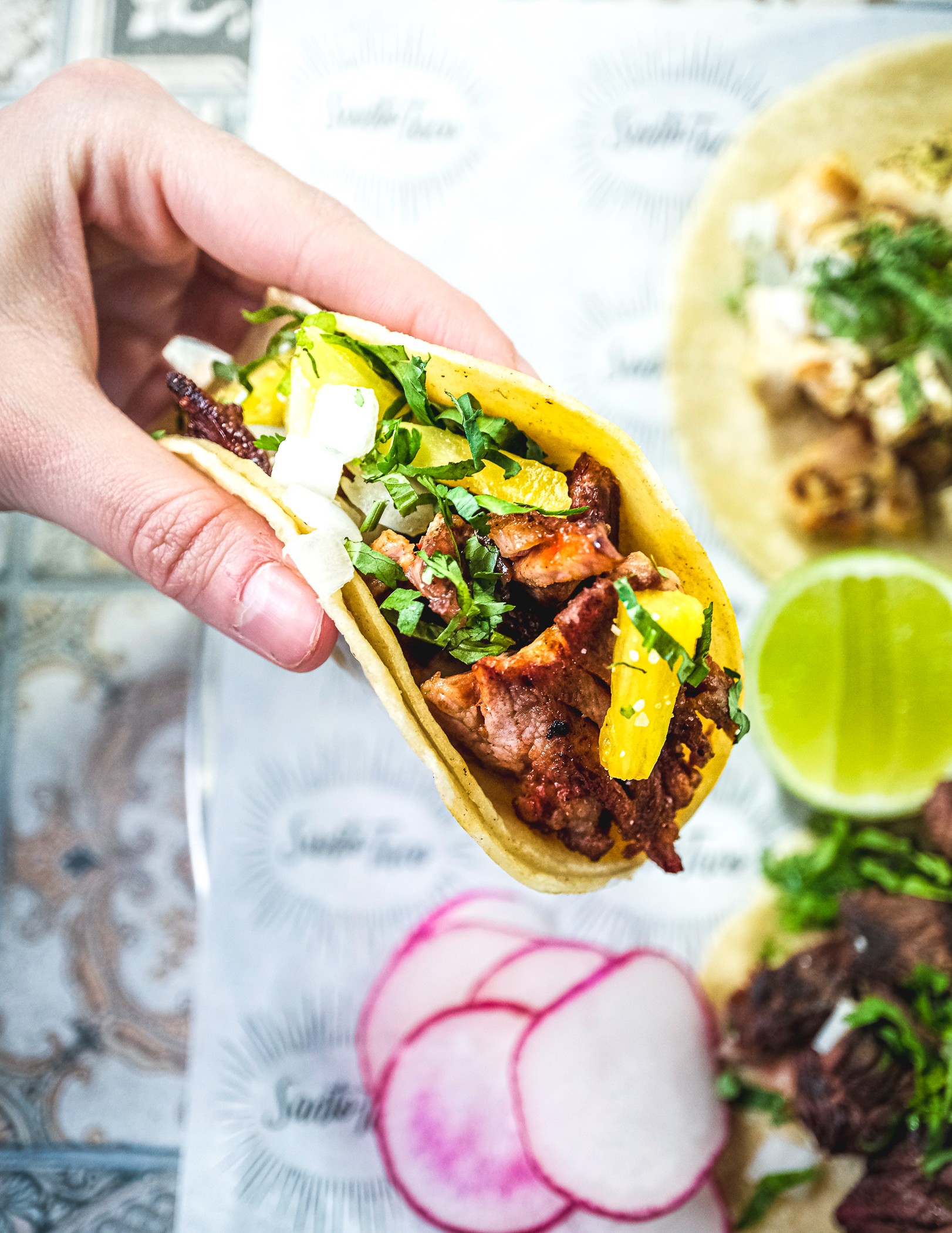 Chorizo Taco.