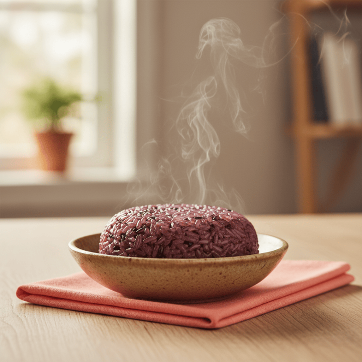 Purple Coconut Sticky Rice.
