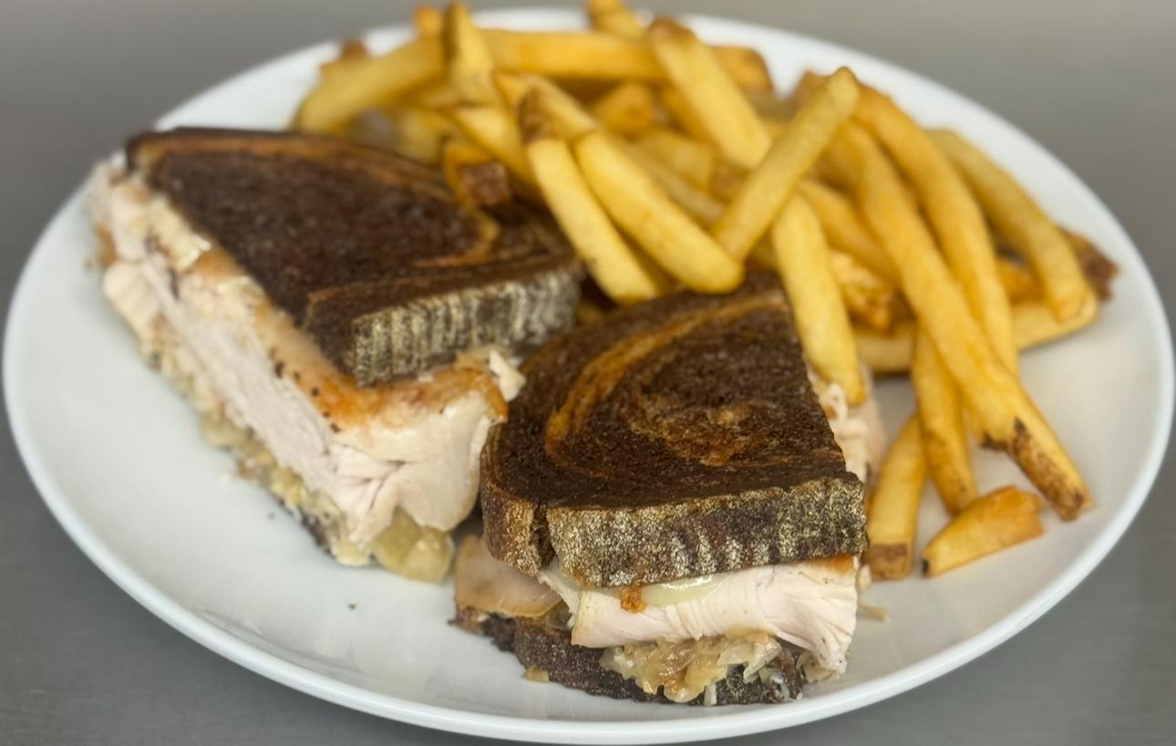 Turkey Reuben Deluxe.