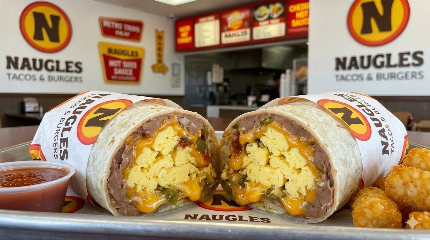 22 - Egg & Bean Burrito.