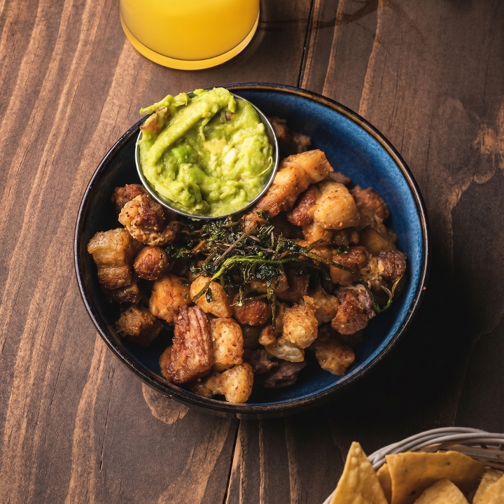 Pork Belly Chicharron.