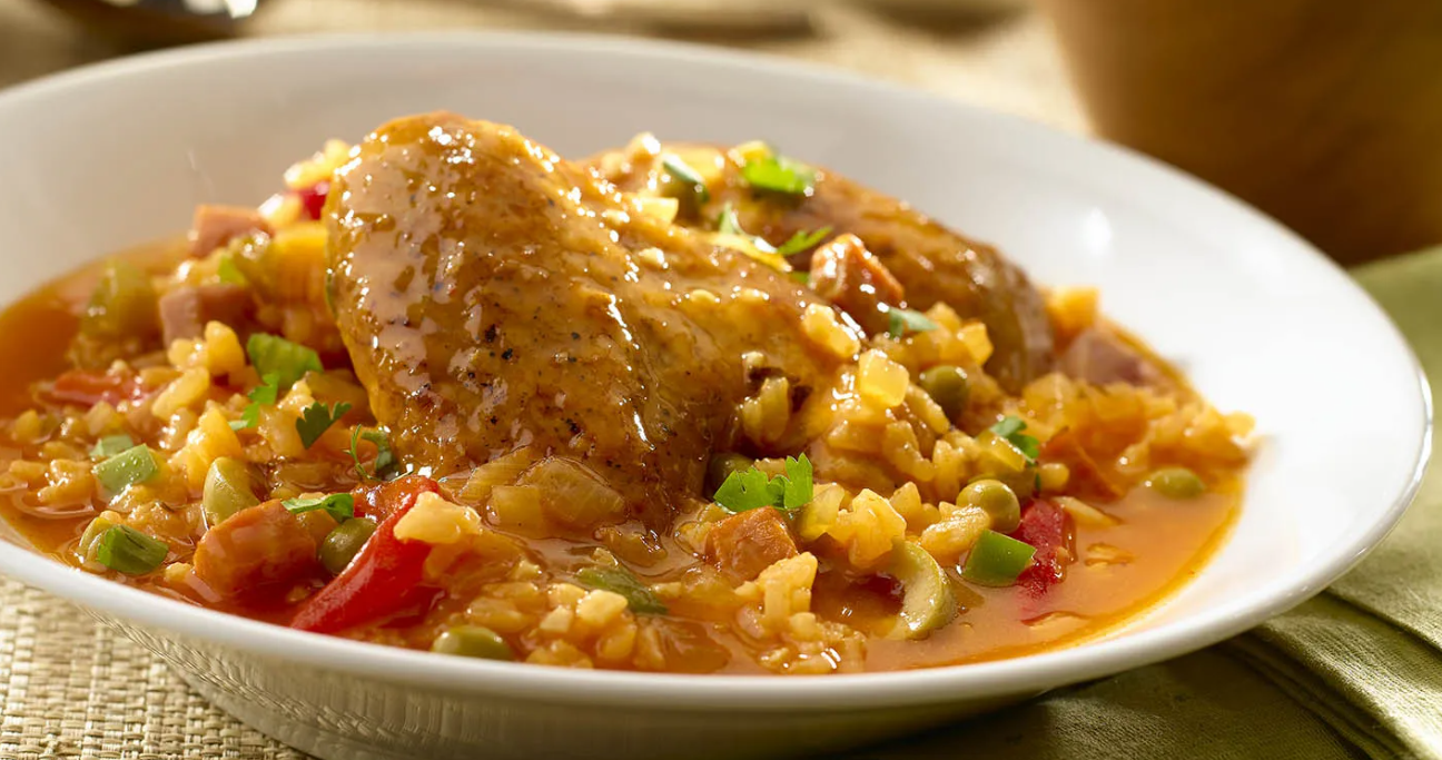 Asopao de Pollo.