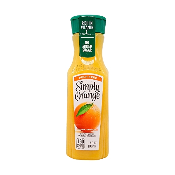 Simply Orange Juice 11.5 oz.