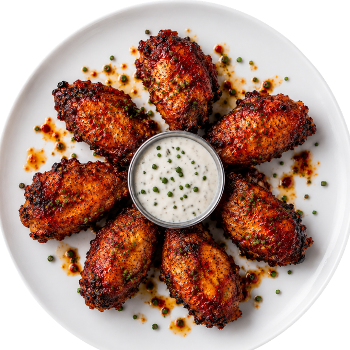 Calabrian Style Chicken Wings.