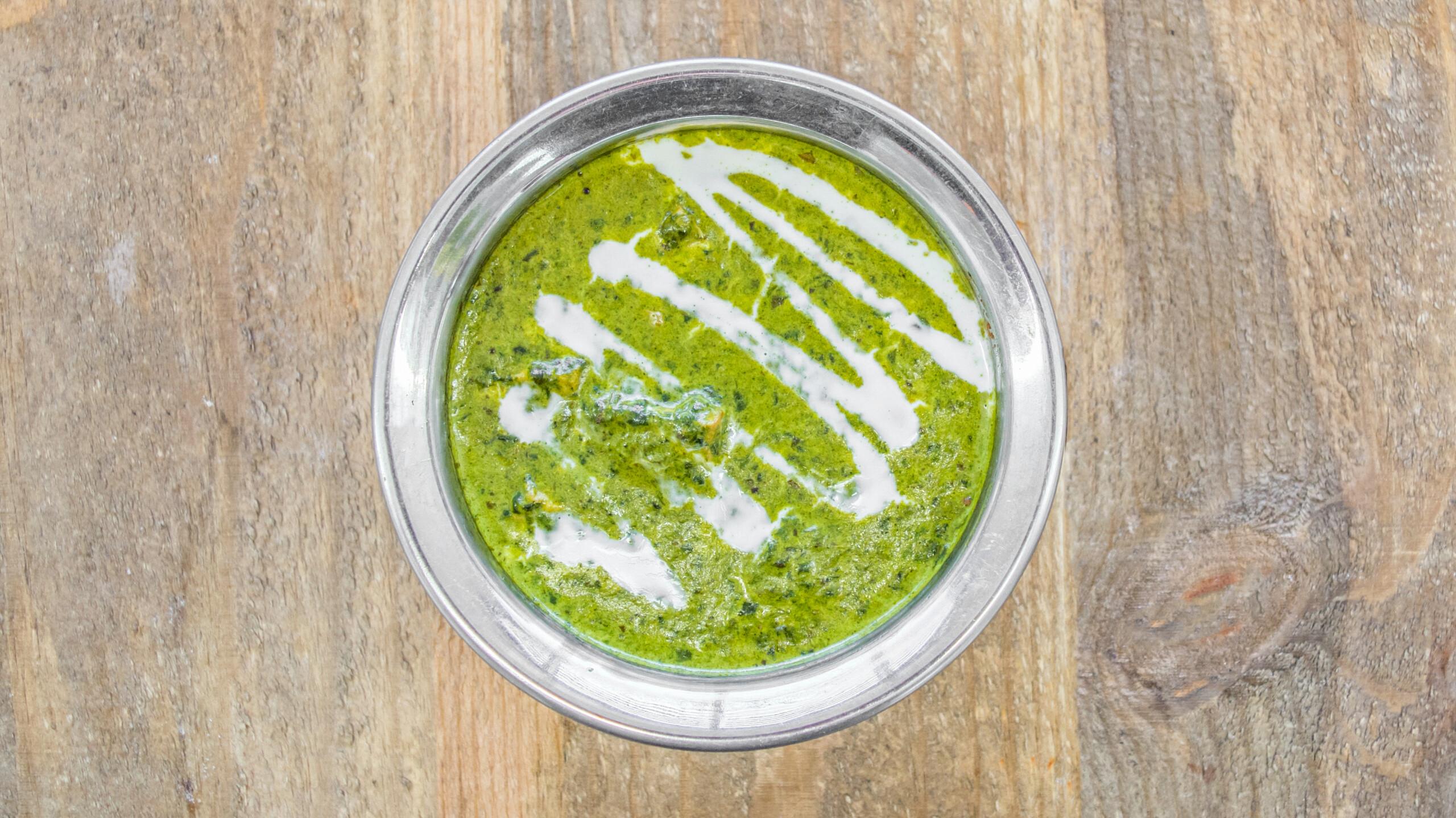 Palak Paneer.