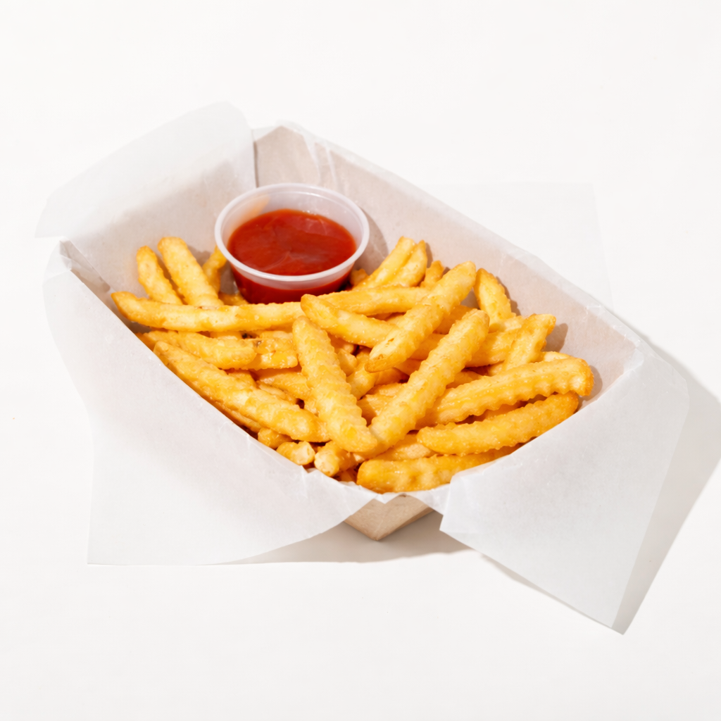 Crinkle Cut Fries.