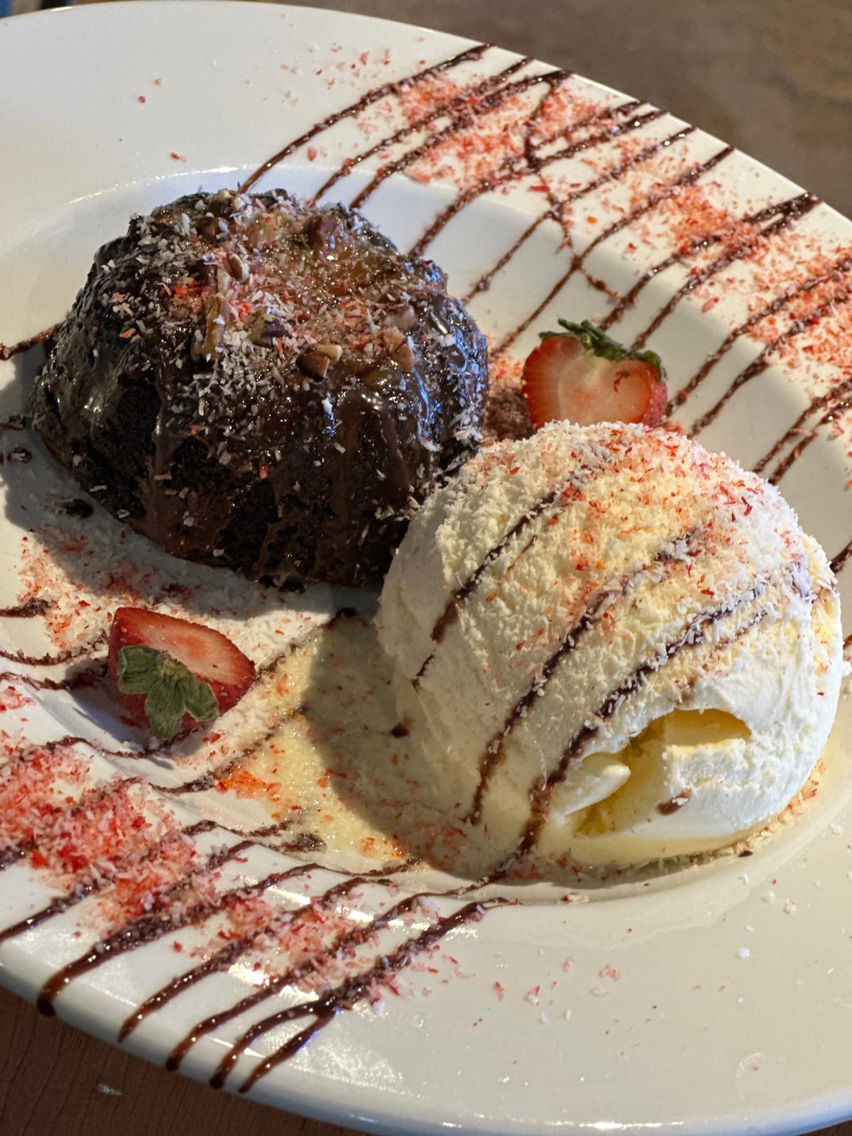 Chocolate Molten Cake.