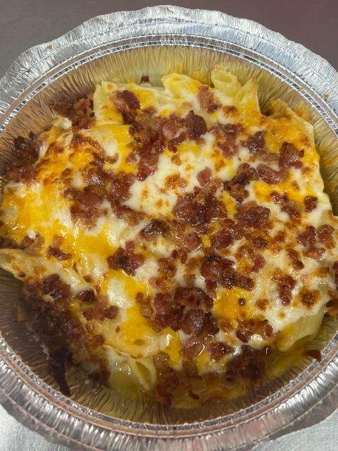 Bacon Mac & Cheese.