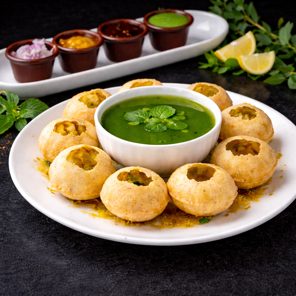 Pani Puri (10 pcs).