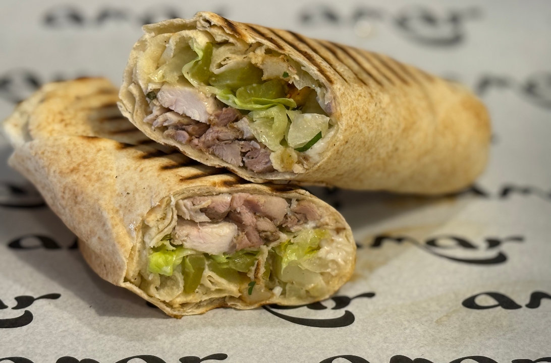 Chicken Shawarma Sandwich.