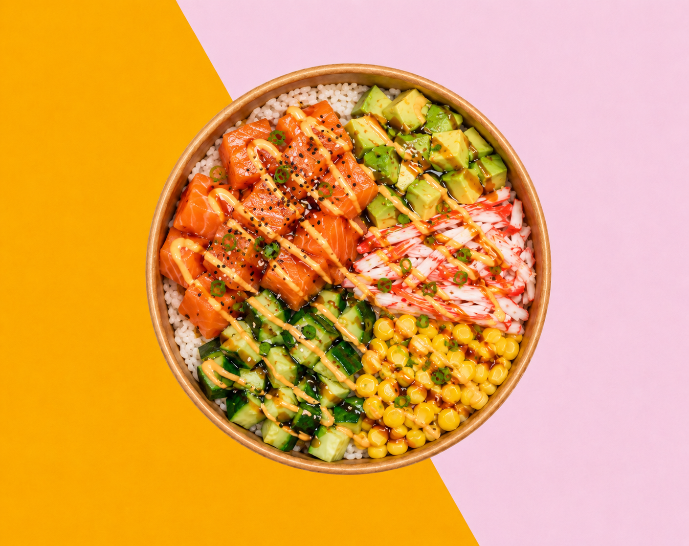 Salmon Poke Bowl.