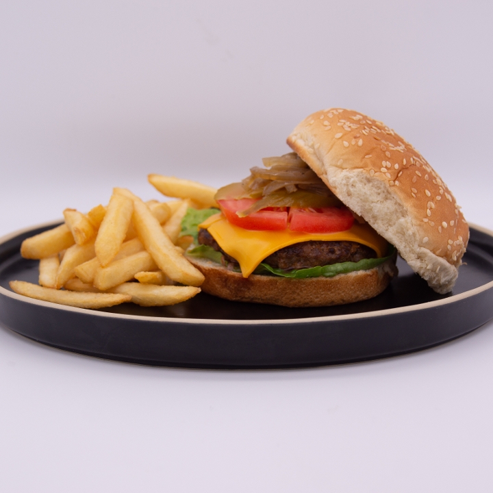 Cheezy Burger.