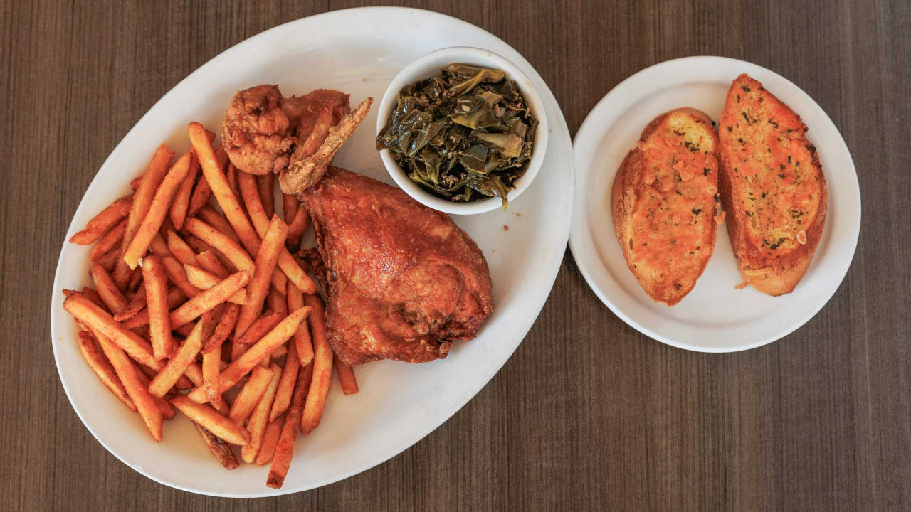 2 Pc. Fried Chicken.