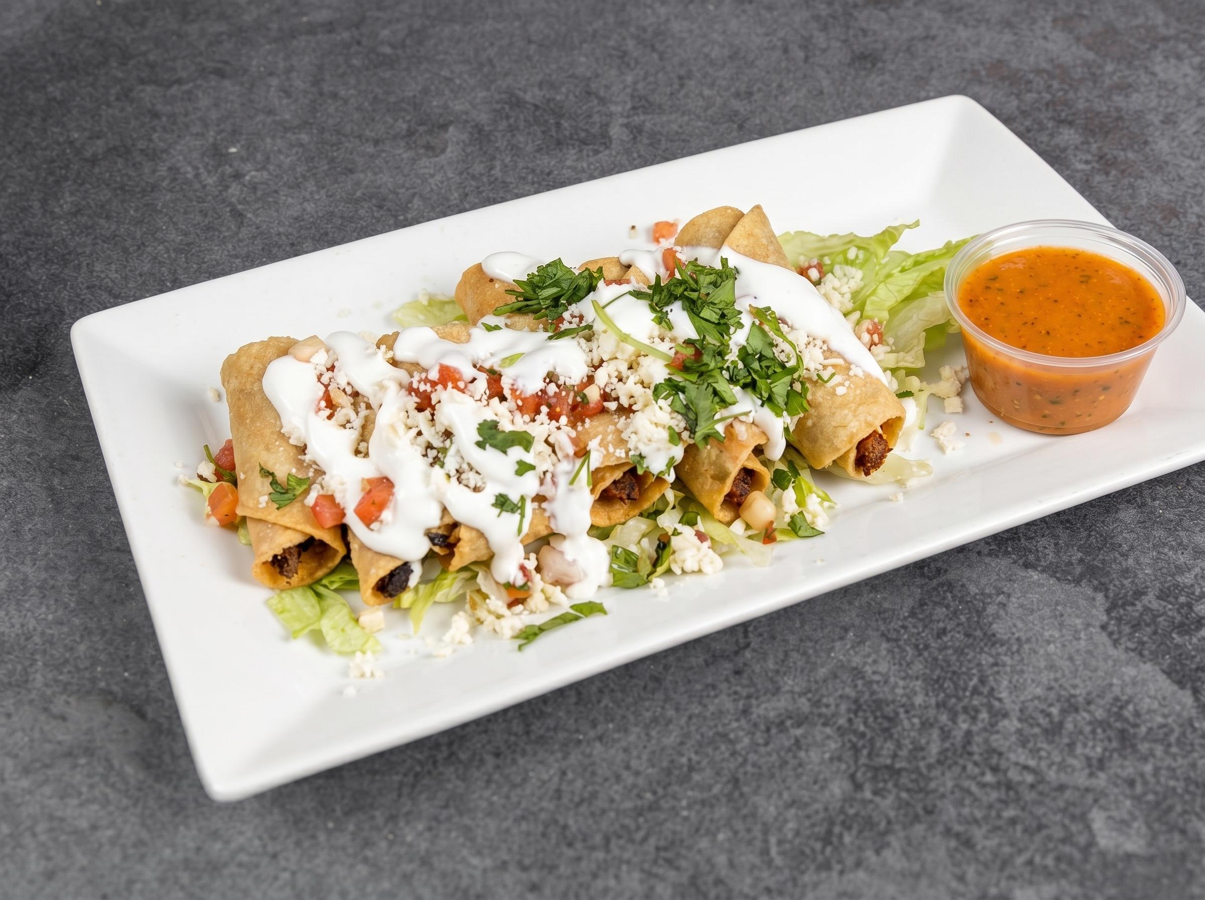 Chicken Taquitos.