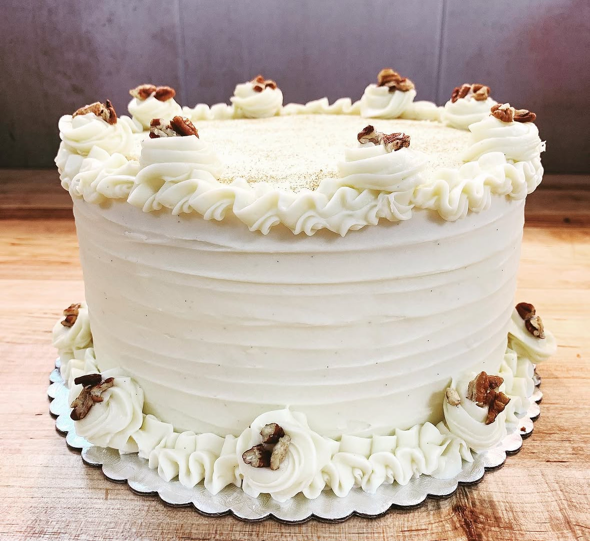 6" Round Custom Cake.