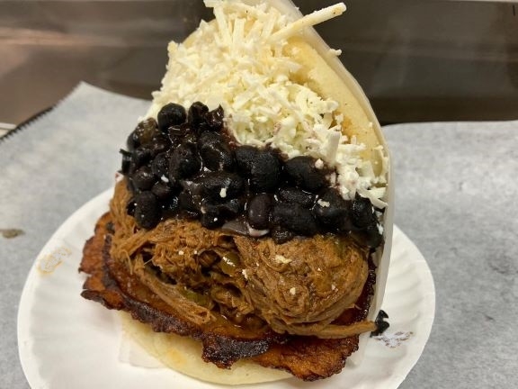 Arepa Pabellon.