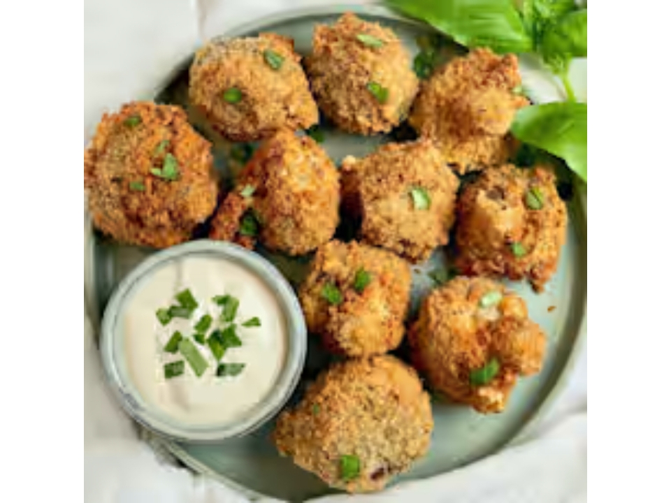 Breaded Mushrooms.