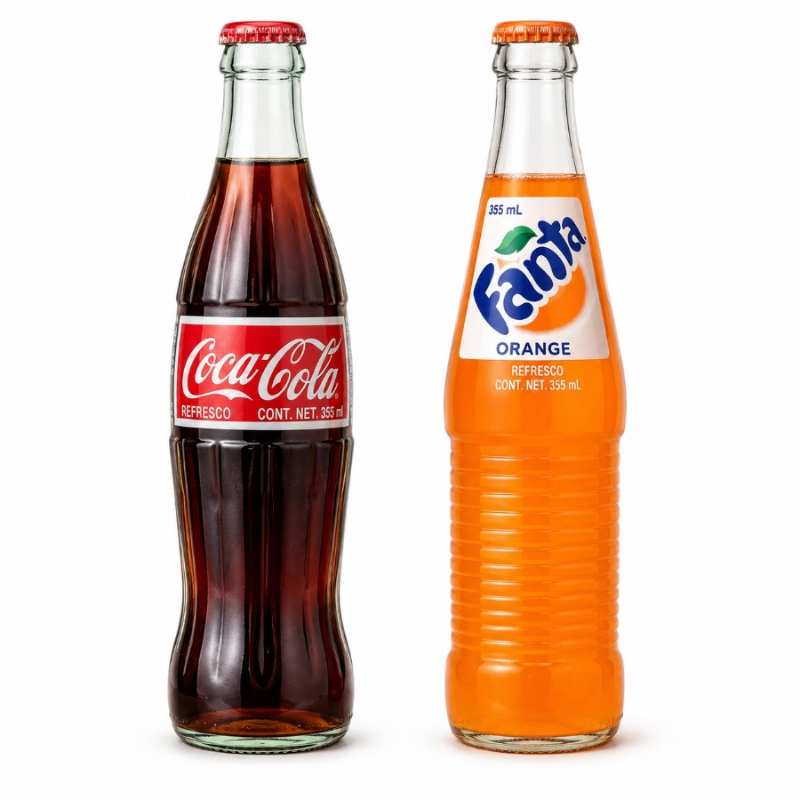 Coke Mexico Glass BTL.