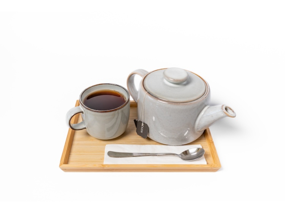 HOT HERBAL TEA.