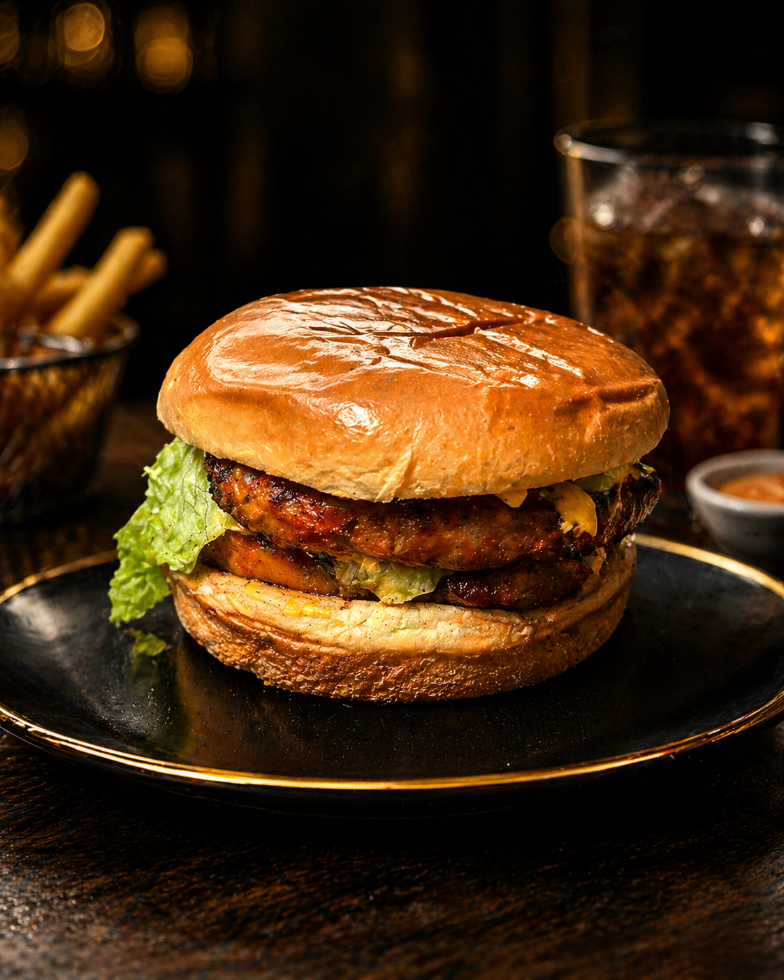 Turban Aloo Tikki Stack.