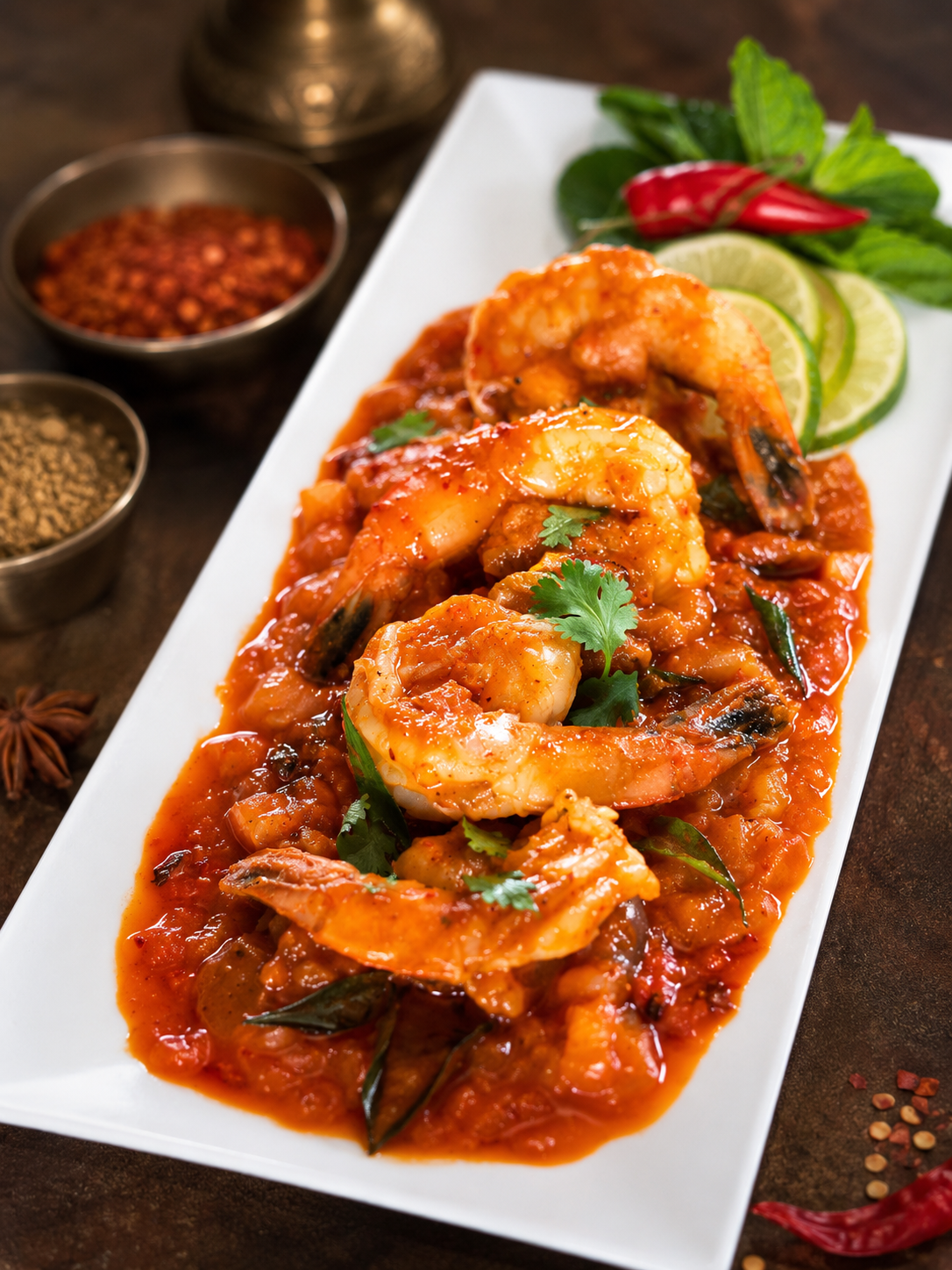 Shrimp Balchao 🌶️.