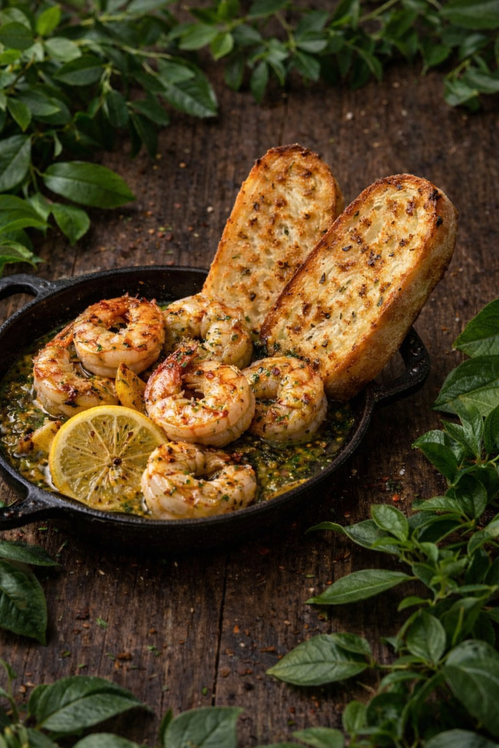 Shrimp al Ajillo.