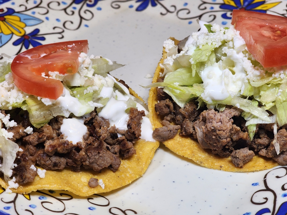 Tostadas Mexicanas.