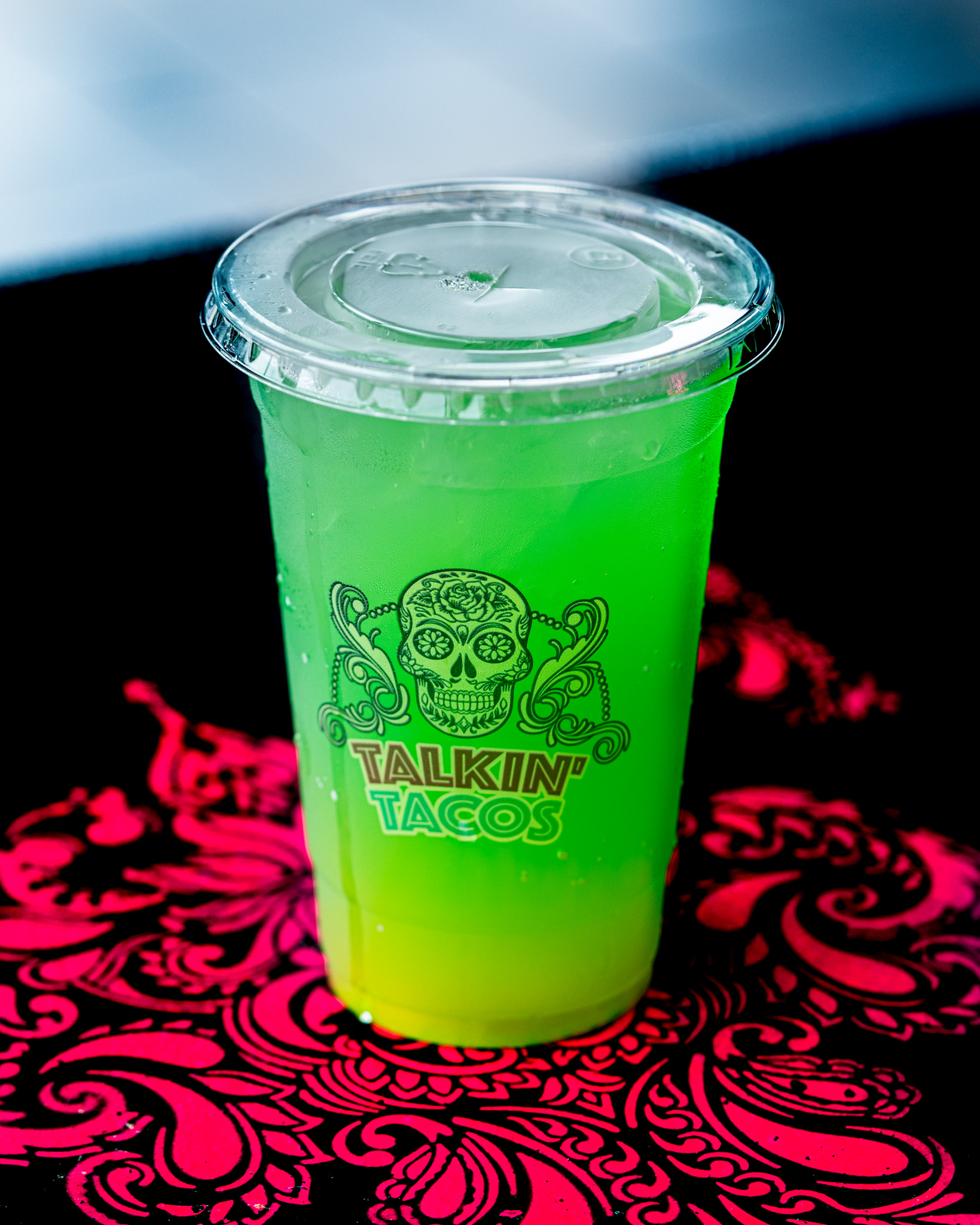 Blue-Mango Lemonade.