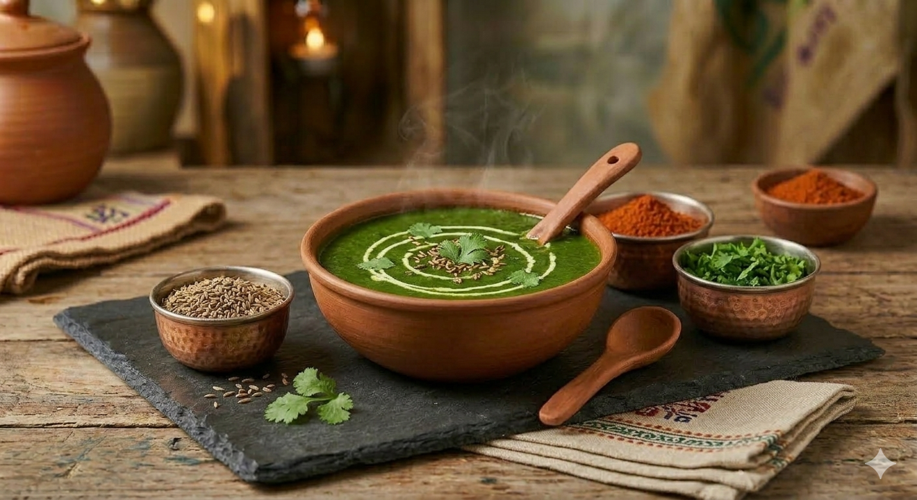 Spinach Soup 16 oz..