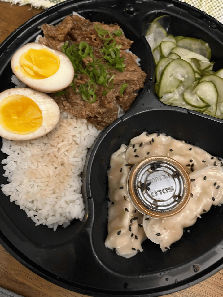 Char Siu Pulled Pork Box.