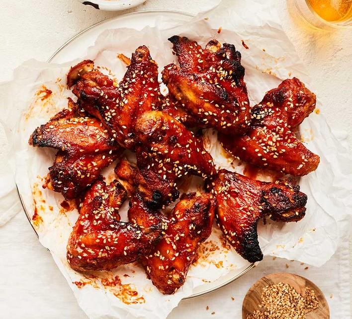 Honey, Sriracha Wings.
