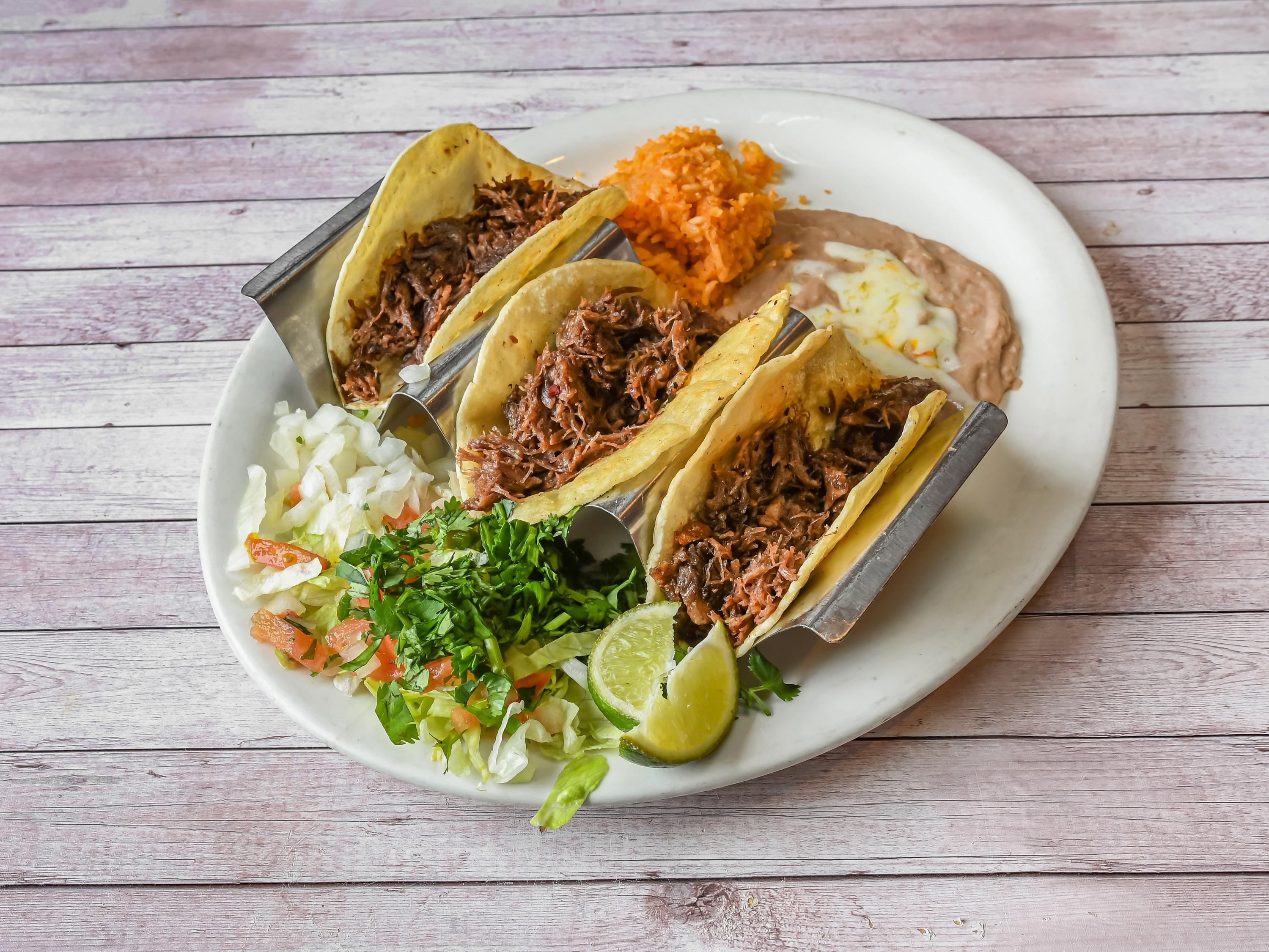 Barbacoa Tacos.
