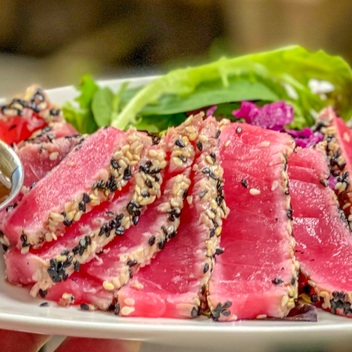 Sesame Crusted Tuna.