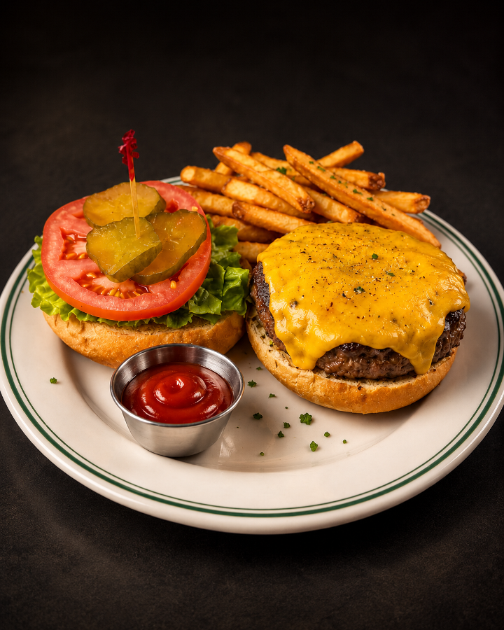 USDA CLASSIC CHEESEBURGER.