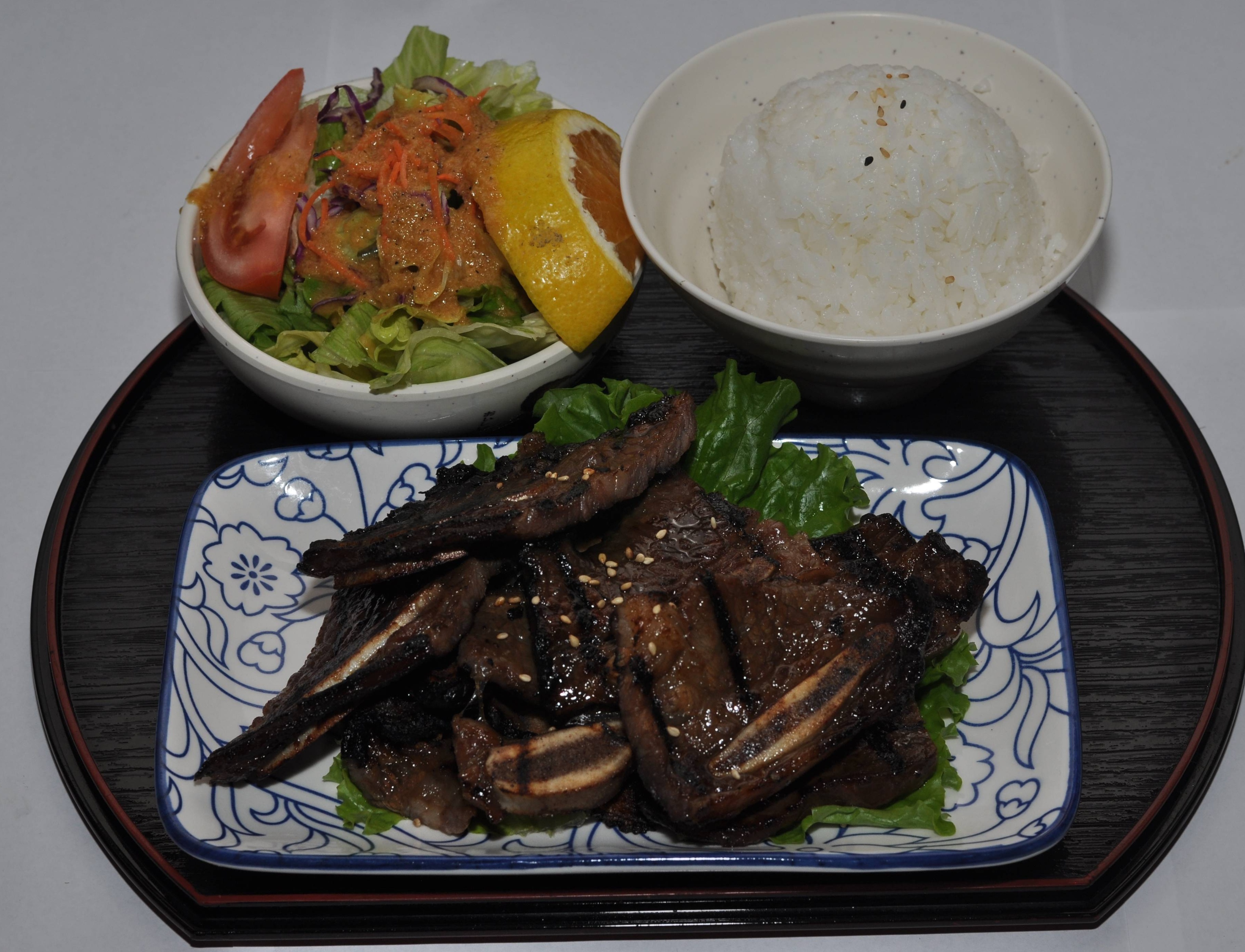 Kalbi Entree.