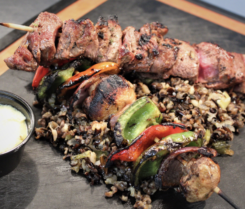 Firecracker Steak Kabobs.
