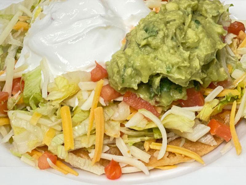 L/Deluxe Tostada.