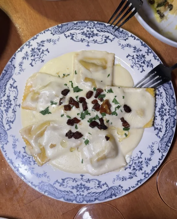 Truffle Ravioli.