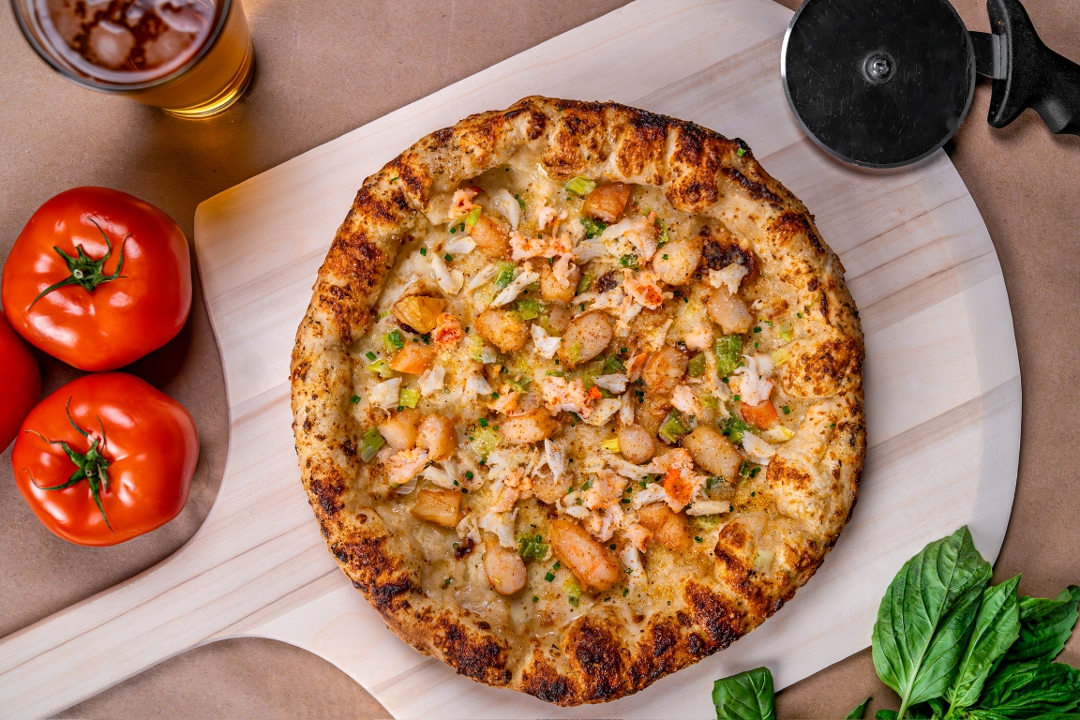 Seafood Pizza.