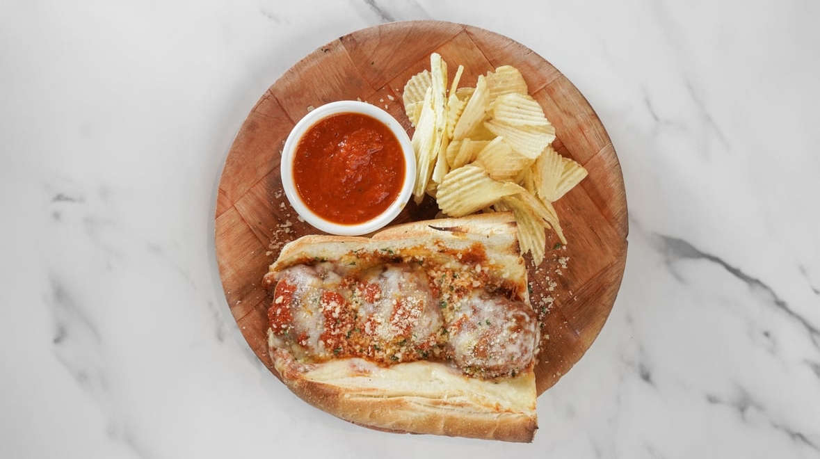 6" Meatball Sub.
