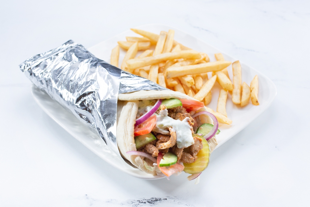 Chicken Shawarma Wrap.