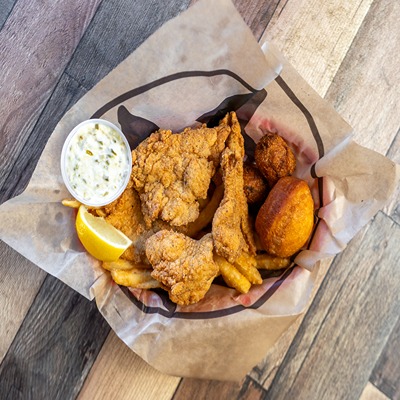 Regular Catfish Dinner.