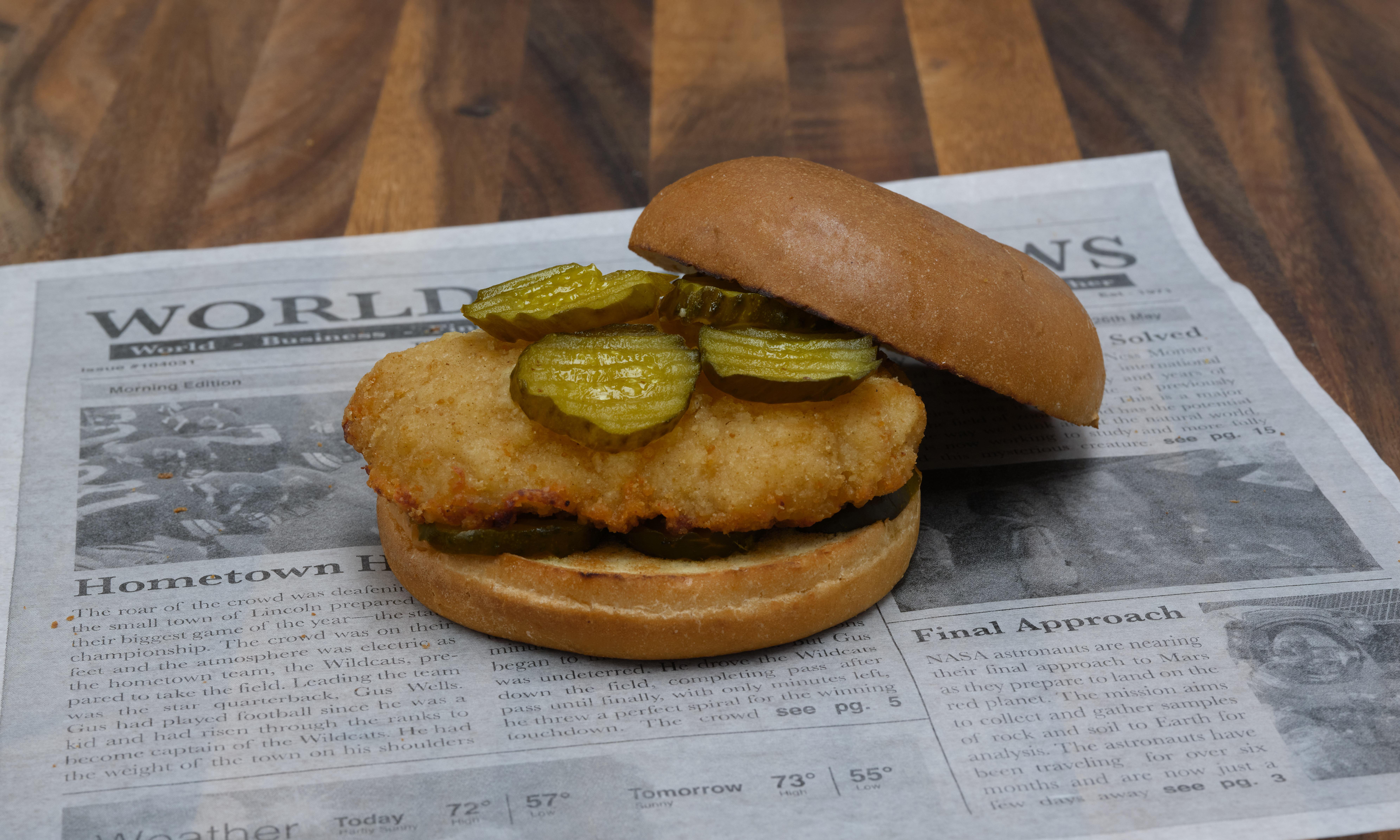 Hot Honey Chicken Sandwich.