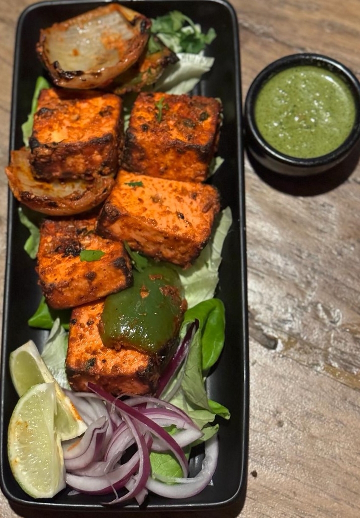 Paneer Tikka Kebab  (4 pcs).